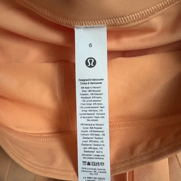 Lululemon Pleated Tennis Skirt *Long NWT - Picture 7 of 8